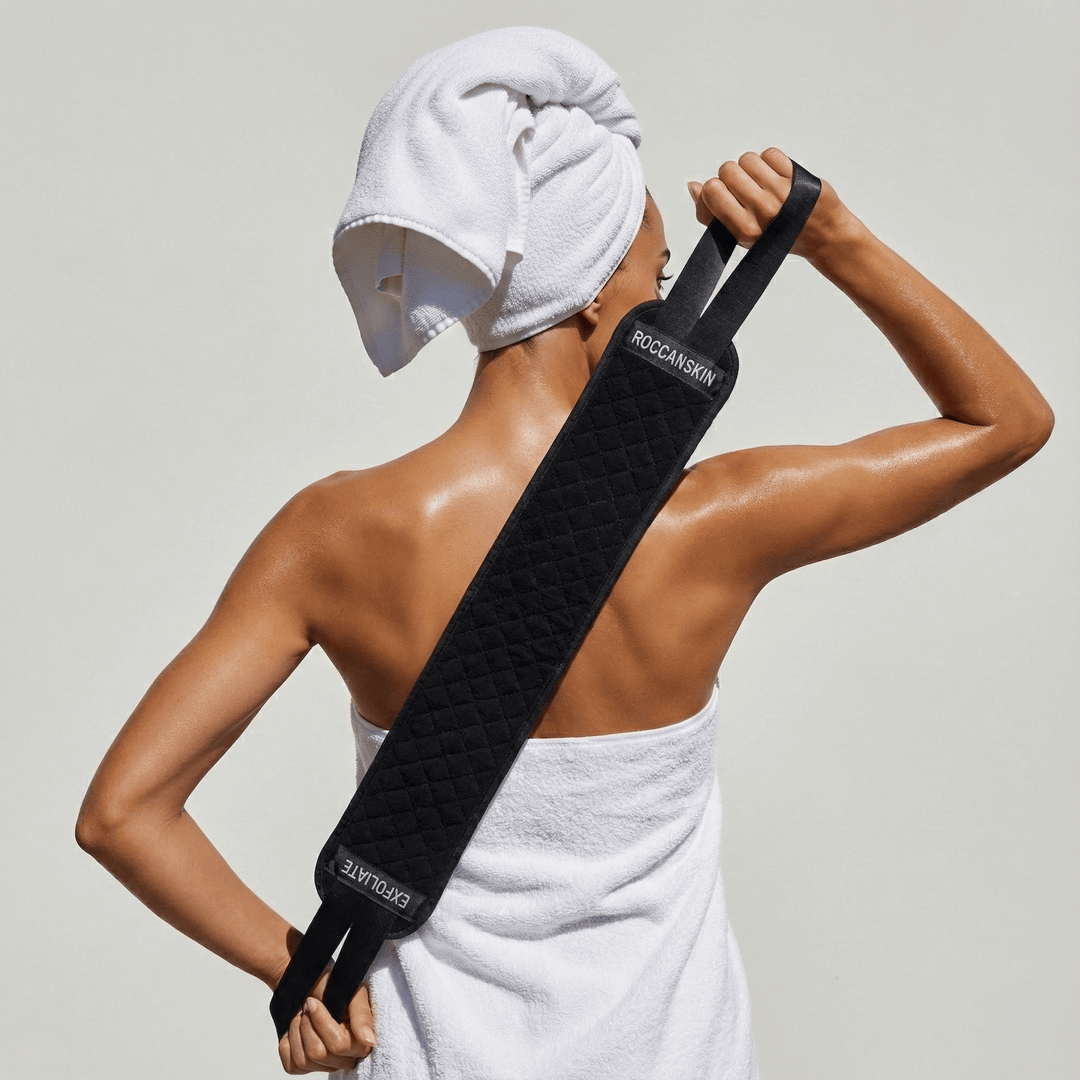 roccanskin exfoliating back scrubber exfoliator 