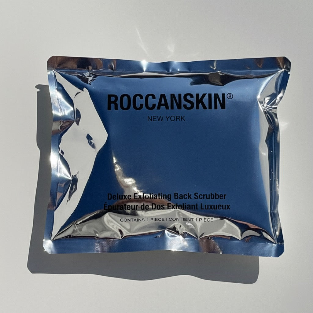 roccanskin exfoliating back scrubber gift 